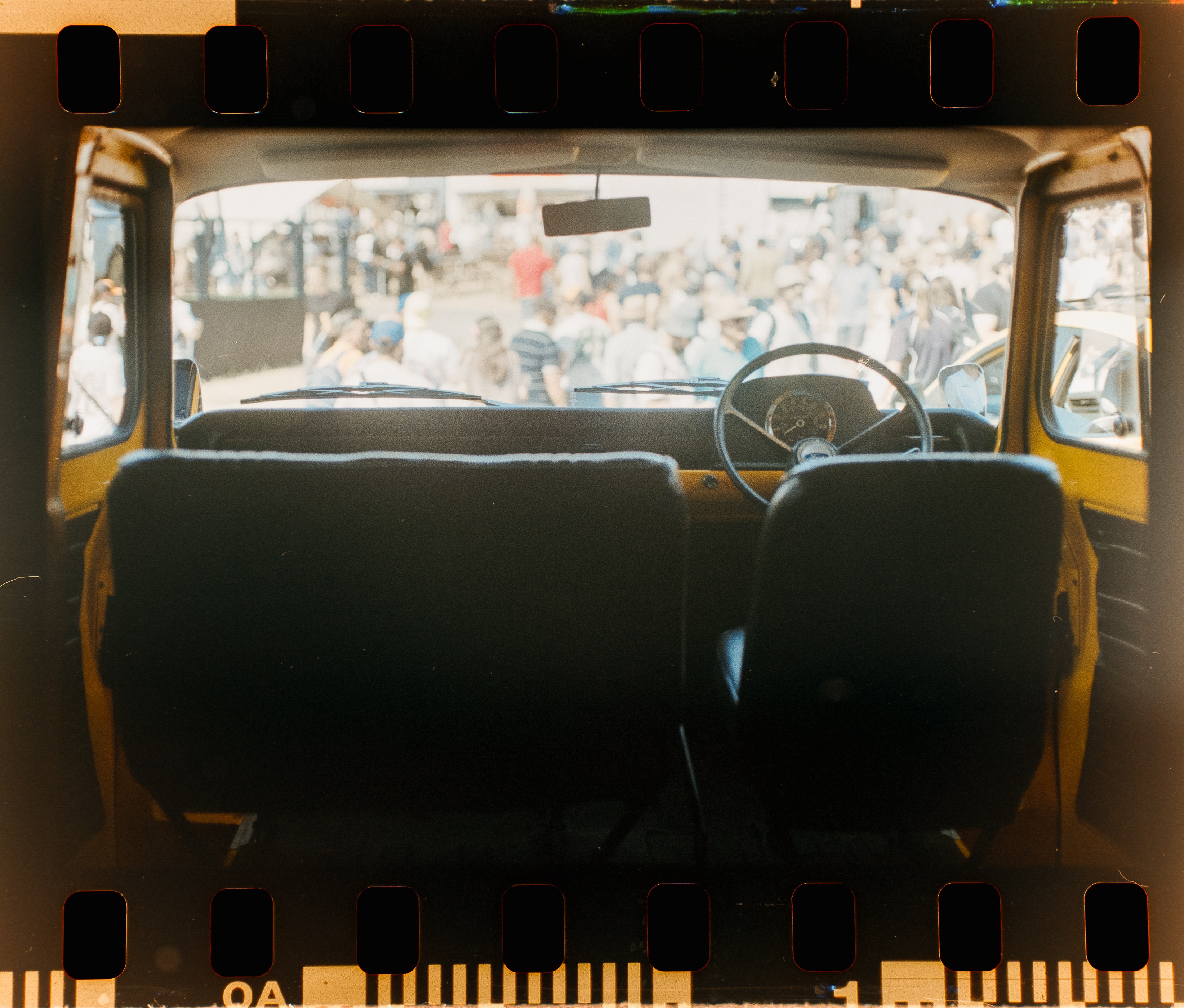 I like that this photo makes it feel like you’re sat in the back of the Mk1 Transit. I chose to scan this with the film borders to frame it as if you’re inside the camera as well. License valid for earned editorial, press releases, press kits. All non-broadcast digital and online media Region: Global. This content is solely for editorial use and for providing individual users with information. Any storage in databases, or any distribution to third parties within the scope of commercial use, or for commercial use is permitted with written consent from Ford in Europe GmbH only.